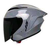 Gambar HELM HALF FACE MLA J5 SOLID / HELM MLA / HELM HALF FACE - Stone Grey Glos, M dari Niuw hope undefined 1 Tokopedia