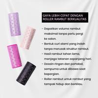Gambar BUNDLING ISI 6 Roll Rambut Jumbo 12 cm ROLL ONLY - The Melodies (Ceramic Thermal Hair Rollers) - ISI 6 - FUSCHIA dari The Melodies undefined 4 Tokopedia