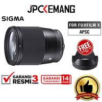 Gambar Sigma 16mm f1.4 Fujifilm X APSC DC DN Contemporary 16 mm f/1.4 Garansi Resmi dari JPC Kemang undefined 1 Tokopedia