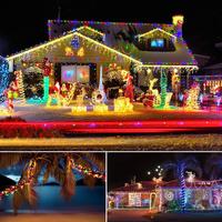 Gambar 10M-100M Connectabe LED Fairy String Lights Waterproof Lighting Lamp For Outdoor Party Wedding Christmas Trees Garden Decor dari radensalhe undefined 5 Tokopedia