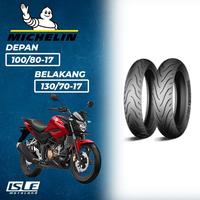 Gambar MICHELIN Ban CB150R New Pilot Street Paket Depan Belakang dari ISLE MOTOLAND undefined 1 Tokopedia