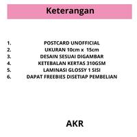 Gambar POSTCARD UNOFFICIAL BLAKCPINK - C dari AKR KPOP SHOP undefined 4 Tokopedia