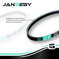 Gambar V Belt Drive Belt Jangeby Beat Fi Scoopy Fi Vario 110 Fi Spacy Fi (starter kasar) Vanbelt Racing dari Peby Motor Central undefined 5 Tokopedia