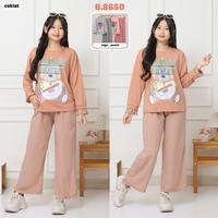 Gambar Sunfloapparel 10-15 Tahun One Set Anak Perempuan Kantong 3D Tas Ransel Kantong Ajaib Nabila Set Kids B8650 Baju Celana - COKLAT, L dari sunfloapparel_NEW undefined 1 Tokopedia