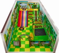 Gambar jual playground indoor full set paket playground mandi bola lengkap rainbow slide dan trampolin dari industri wahana_NEW undefined 1 Tokopedia