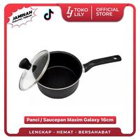 Gambar ￼Panci / Saucepan Maxim Galaxy 16cm dengan tutup - 16cm dari TokoLilySemarang undefined 3 Tokopedia