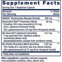 Gambar Life Extension Nad+ Cell Regenerator And Resveratrol Elite-30 Capsules - nad+100mg-30 dari Alure Attire undefined 1 Tokopedia