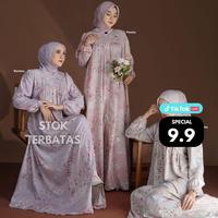 Gambar GAMIS NADHEERA TERBARU 2025 - ABELLEA DRESS SIMPLE MEWAH ELEGANT - PEACHY L dari Fashion Nadheera undefined 1 Tokopedia