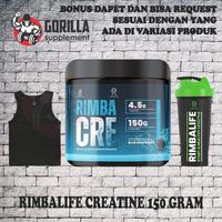 Gambar RIMBALIFE Rimba Cre 150 Gram 30 Serving Rimba Creatine - 150 gr Unflavor, SHAKER dari Gorilla Supplement undefined 1 Tokopedia