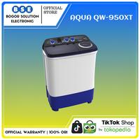 Gambar Mesin Cuci 2 Tabung Promo // Aqua QW950XT 9 Kg // Aqua Mode Hijab 9Kg dari Bogor Solution Electronic undefined 2 Tokopedia
