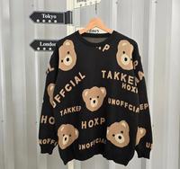 Gambar Sweater Wanita Rajut Crewneck Dewasa Harga Hemat - Takkep Bear - Hitam, Dewasa Max BB:60 TB:165 dari SEBARAT undefined 2 Tokopedia