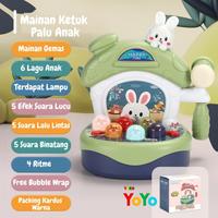 Gambar M215 Mainan Edukasi Anak Bayi Balita Happy Hamster Musical | Mainan Pukul Tikus dari Bobo Baby Shops undefined 4 Tokopedia