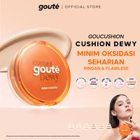 Gambar Goute Cushion Cover 4 Dewy - Flawless Minim Oksidasi & Ringan Long Lasting Goucushion - LC Fair Basilique dari Goute.id undefined 1 Tokopedia