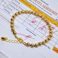 Gambar PERHIASAN EMAS MUDA-GELANG TANGAN BIJI LADA BESAAR FREE SURAT TOKO Bracelets dari PUTRI PERMATA AKSESORIS undefined 5 Tokopedia