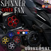Gambar COVER KIPAS SPINER SPINNER VESPA BEAT FI DELUXE STREET SCOOPY VARIO MIO M3 SOUL GT X RIDE FINO PENUTUP KIPAS MESIN MATIC FILANO FAZZIO UNIVERSAL Motor - HITAM dari Mr COD undefined 4 Tokopedia