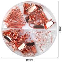 Gambar Deli Office Combination Penjepit kertas / Paper Clip Binder Clip and Push Pin Rose Gold 78553 Stationery - Rose Gold 78553 dari Deli.Indonesia undefined 3 Tokopedia