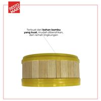 Gambar Bamboo Steamer Rim Plastik 14 cm RESTOMART Bambu (2714214) dari Restomart Kitchen Solution undefined 4 Tokopedia