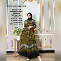 Gambar NEW ARRIVAL GAMIS RAYON CAP MALAMAN PREMIUM MADONGAN ORI BATIK JEJEG PEKALONGAN - 1. Khadijah, M dari GROSIR GAMIS TWILL PEKALONGAN_NEW undefined 3 Tokopedia