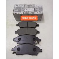 Gambar BRAKE PAD FRONT / KAMPAS REM CAKRAM DEPAN NISSAN GRAND LIVINA L10 2007-2011 / NISSAN MARCH / ALMERA D1060-ED500 dari SUKUNA HALILINTARR undefined 2 Tokopedia