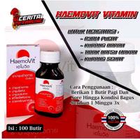 Gambar Obat Ayam Ngesup Sakit Kuning Haemovit 100 Tablet - Multivitamin Obat Ayam Sakit Kuning Anemia Recovery Laga Penambah Stamina & Merah Membara dari WARUNG ONLINE07 undefined 1 Tokopedia