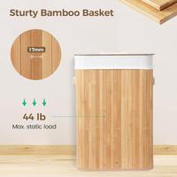 Gambar 【72L】Keranjang Baju Laundry Rotan Laundry Kotor Bag Basket Dengan Tutup Tas Cucian Lipat Pakaian Kotor Tempat Penyimpanan Mainan Bakul Baju Kotor Keranjang Kapasitas Besar 60*40*30cm cxw - Kayu dari ForinomeOfficial undefined 4 Tokopedia