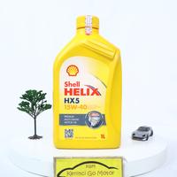 Gambar Shell Helix HX5 SAE 15W-40 1 Liter Api SN/CF Oli Mobil Mesin Bensin & Diesel Pelumas Premium Multi Grade Active Cleansing Technology Original dari Kerinci Go Motor undefined 1 Tokopedia