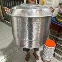 Gambar Dandang alumunium tempa ukuran 50 cm 10-11kg sarangan kukusan tempa Kitchenware dari winvitaperabot undefined 1 Tokopedia