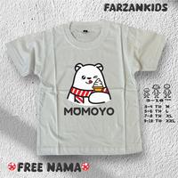Gambar BAJU KAOS ATASAN ANAK MOMOYO FREE NAMA 2-10 TAHUN - DENIM, XL dari FARZAN-KIDS undefined 4 Tokopedia