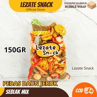 Gambar Kerupuk Seblak Mix Campur 150GR Pedas Kencur Daun Jeruk Kiloan Murah Enak Renyah / Seblak Bantet Mix Seblak Beton Krupuk Rafael Krupuk Jengkol Food Snacks Cemilan Kering - 150 gram dari Lezate Snack undefined 4 Tokopedia