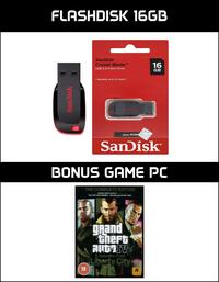 Gambar Flashdisk Sandisk 16GB (Bonus Game PC Grand Theft Auto IV The Complete Edition (GTA IV)) dari IRUSoft undefined 1 Tokopedia