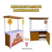 Gambar PROMO!!! Gerobak Lipat Portable Bisa Bongkar Pasang / Meja Booth / Booth / Meja Portable / Booth Portable / Meja Jualan Lipat / Meja lipat / Gerobak Angkringan / Meja Es Teh / Meja Stand / Booth Kayu / Booth Portable Lipat / Meja Jualan / Meja Koper / - Model 1, Mentahan dari JAGARA MARKET undefined 1 Tokopedia