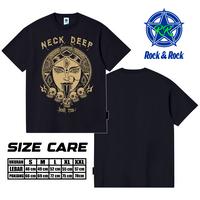 Gambar Kaos Band Metal Baju Band Metal T-Shirt Neck Deep Kalima RR I - 100% Catton Combad Premium Unisex Pria Wanita Bahan Adem Nyaman Lembut Polos Katun Distro Combed Oblong Sablon Atasan Dewasa Cowok Hitam Surfing Keren - S dari ROCK&ROCK undefined 2 Tokopedia