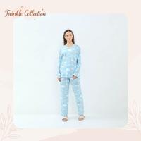Gambar Baju Tidur Piyama Lengan Panjang Wanita GREET NIGHT WEAR Tencel TC-217 PTP dari Twinklecollection undefined 1 Tokopedia