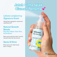 Gambar LOLUNA Baby Hair Lotion 100ml | Vitamin Minyak Penumbuh Penyubur Pelebat Rambut Anak Bayi Loluna dari Bubidu Baby undefined 3 Tokopedia