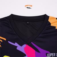 Gambar Jersey Wanita Super Team Motif Tropical Sport Shirt Dryfit Poliester Full Printing - TRP-03, M dari qdrcostum undefined 4 Tokopedia