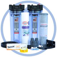 Gambar Paket Filter Air Kotor dan Bau 2 Tahap EUGEN CLEAR 10 inch (SC) - 1/2, 01 dari Ammar Filter undefined 1 Tokopedia