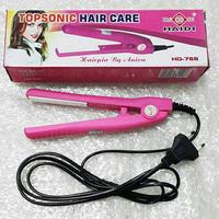 Gambar [KBM] BELI 1 GRATIS 1 Catok Haidi Catokan Mini HD-768 Pelurus Rambut isi 2 Pcs - Pink dari Klik Beli Mart undefined 3 Tokopedia