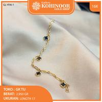 Gambar Gelang Rantai motif Gallery Kohinoor Teuku Umar 9/07/25 dari Gallery Kohinoor undefined 1 Tokopedia