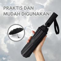 Gambar Payung Lipat Otomatis Anti UV Desain Polos Simpel Minimalis VARIASI Jumbo payung payung tahan ujan dan sinar matahari automatic - Pink dari ABS CENTRAL MARKET undefined 3 Tokopedia