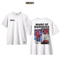 Gambar Kaos Marc Marquez Motogp T-shirt  24s premium cotton combed - HITAM, S dari Nerosky apparel undefined 3 Tokopedia