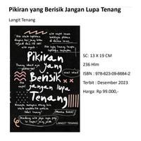 Gambar Pikiran yang Berisik Jangan lupa Tenang - Langit Tenang dari Coconutbooks_NEW undefined 2 Tokopedia