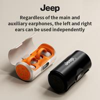 Gambar Jeep JP EC003 Headphone Nirkabel Earphone Klip Telinga Bluetooth 5.4, Headset Klip Telinga Terbuka dengan Mikrofon, Speaker Mini Nirkabel Bluetooth untuk Olahraga Lari Gym, USB-C, Kompatibel dengan Android IOS Wireless Handsfree Bass - Hijau Tentara dari Jeep Smart undefined 4 Tokopedia