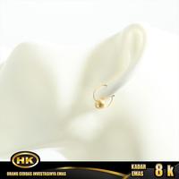 Gambar Anting Emas 8K - Tindik - HK Gold Baby Born - 0.300 GR dari HK Mustika Gold undefined 3 Tokopedia