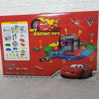 Gambar Parking lot garage my racing set cars figure race mcqueen parkiran garasi 34pc box dari esosudarsio cgoocy undefined 2 Tokopedia