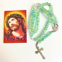 Gambar Bundle Kalung Rosario 77 Bapa Kami Serta Variasinya - Buku Orasi Suci 2in1 - paket p (batu) dari Gulo Accessories_NEW undefined 4 Tokopedia