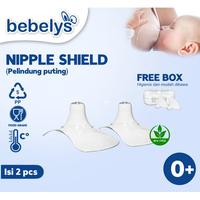 Gambar Bebelys Nipple Shield Pelindung Puting Isi 2 pcs free Box PENYAMBUNG ASI PELINDUNG PUTING dari MENANG ONLINE SHOP undefined 1 Tokopedia