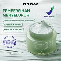 Gambar 【 Especially】ZIA.DOO Australian Tea Tree Clay Mask 100g/60g Face Mask Wajah Mengontrol Minyak Menghilangkan Jerawat Menghapus Bintik-bintik Gelap Masker Wajah Perawatan Kulit Mencerahkan - 30g dari ZIA.DOO Indonesia undefined 3 Tokopedia