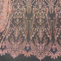 Gambar Tulle korea full aksesoris/payet premium, bahan baju mewah dan elegan - Gold, 2mtr dari Karyn textile undefined 2 Tokopedia