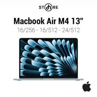Gambar Macbook Air M4 2025 , 13,6" , 16/256 - 16/512 - 24/512 , Variant Color - Sky Blue, 16/256 dari dhstore.id undefined 1 Tokopedia