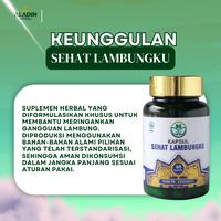Gambar Obat Herbal Untuk Atasi Masalah Asam Lambung Naik Secara Alami Kapsul Sehat Lambungku - 1 Botol, KSL dari Aladin Herbal Store undefined 4 Tokopedia